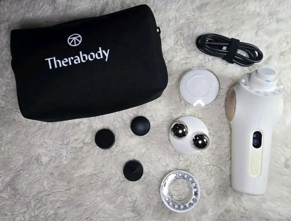 Therabody TheraFace PRO - With Attachments, Case And Charger